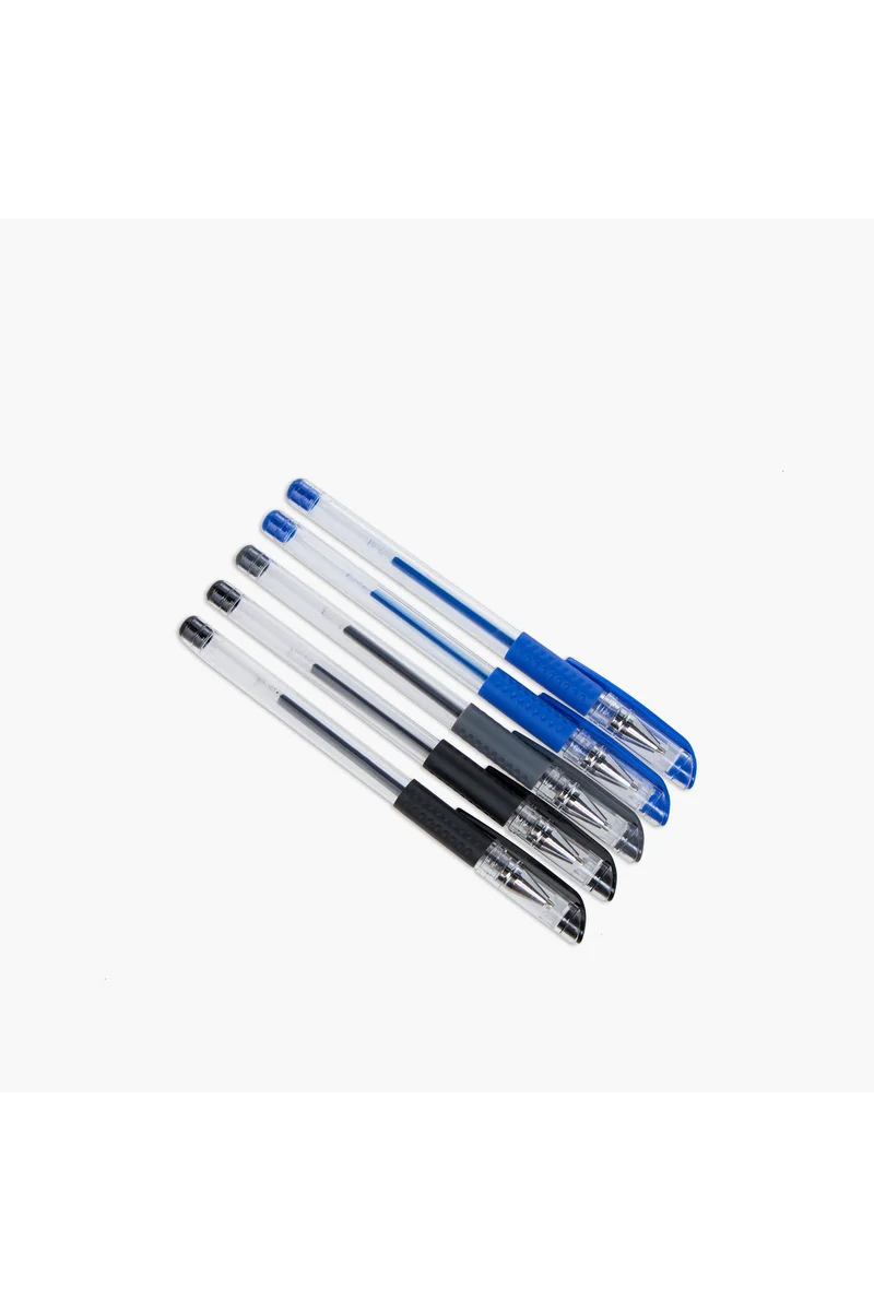 LIFESTYLE Assorted Gel Pen - Set of 5